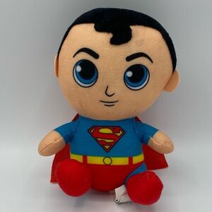 Toy Factory Superman Plush Stuffed Justice League Superhero Toy 7 Inches Flaw